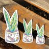 Snake Plant Sticker - Image 2