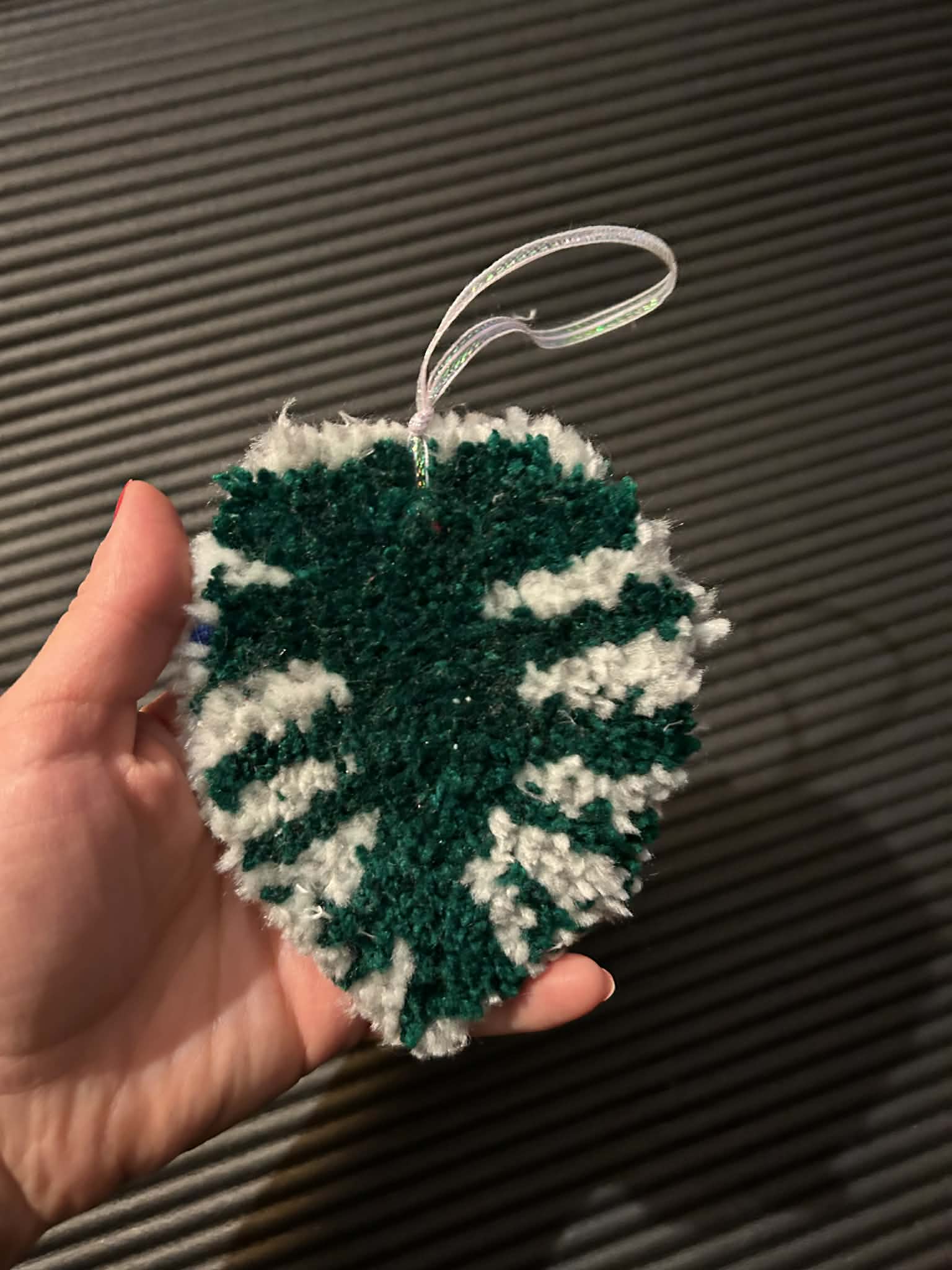 *Tufted Monstera Leaf*