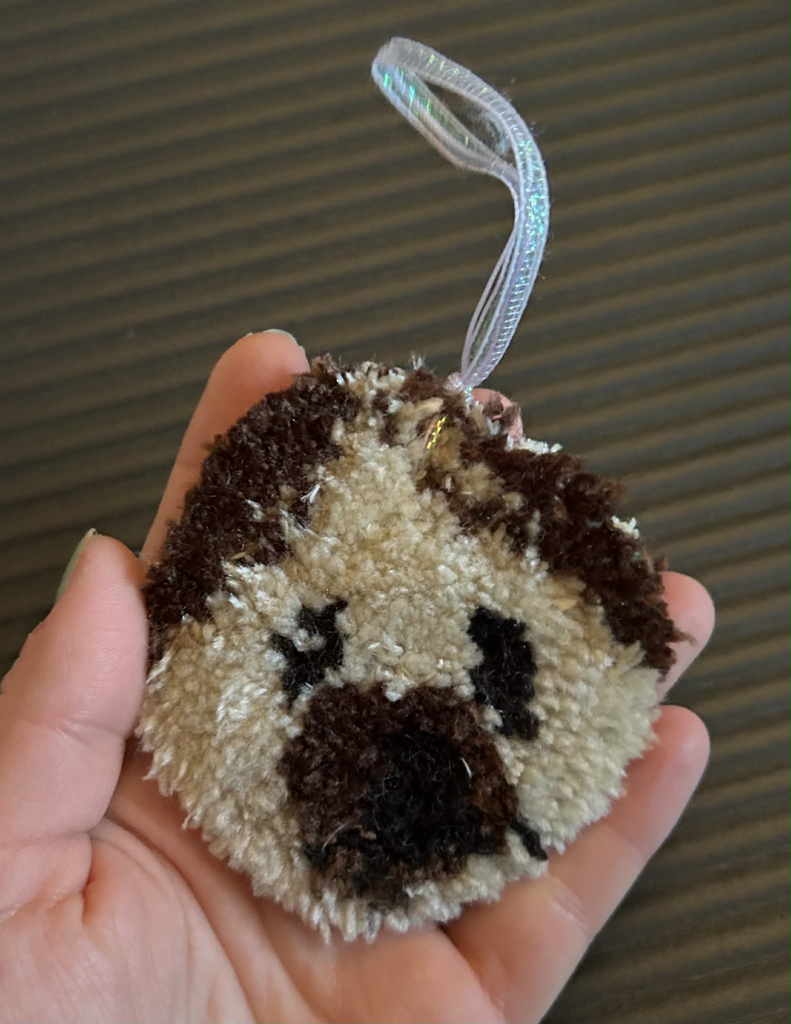 *Tufted Brown & Tan Dog*